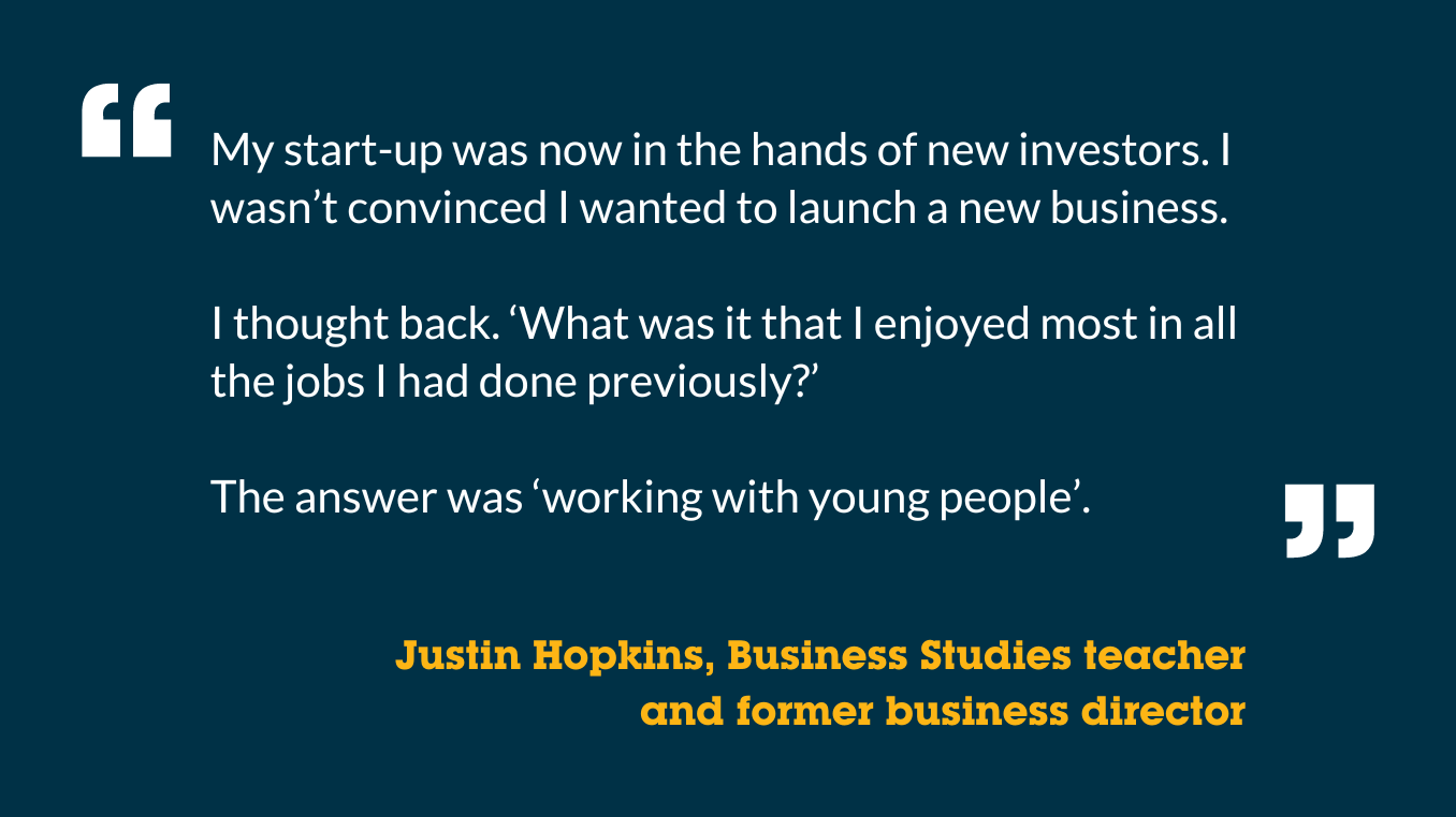 Website Justin Hopkins Quote